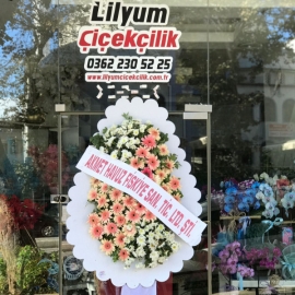  Samsun Çiçek Siparişi Renkli Çelenk Düğün Açılış Tören